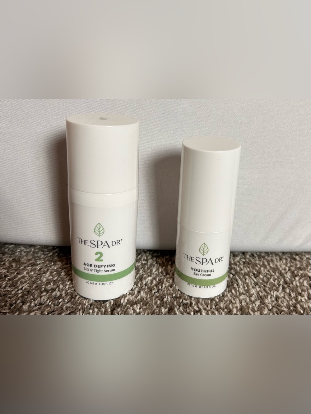 The Spa Dr. Age Defying Lift & Tight Serum plus YouthfulEye Cream– White/Green